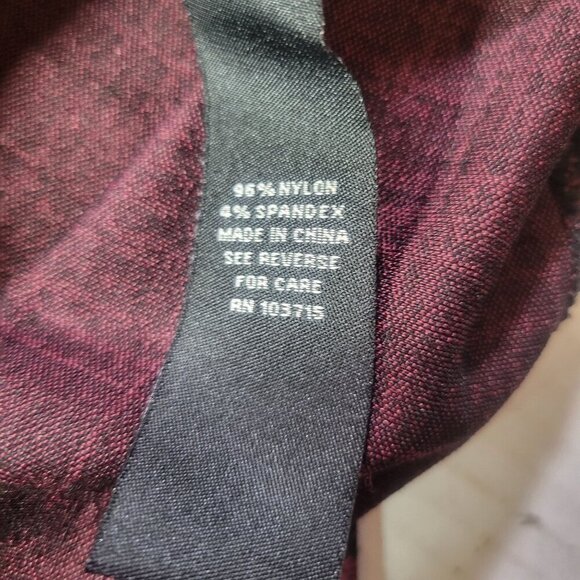 Sharagano Women Professional Red & Black Plaid Sheath Dress 3/4 Sleeves Size 10 - Picture 3 of 7